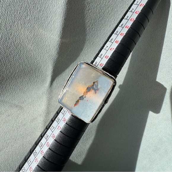 Jewelry - Dendritic Agate silver ring